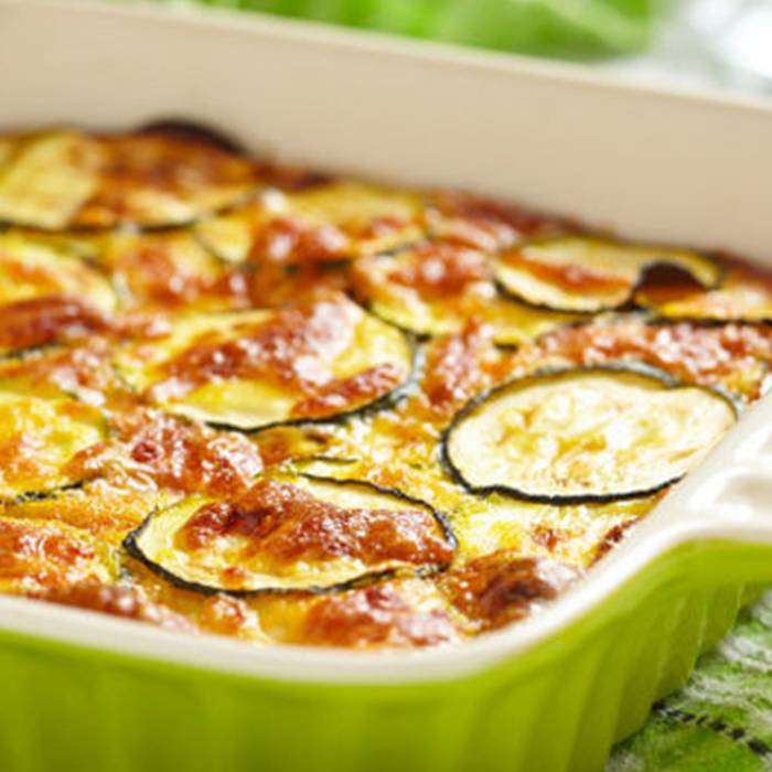 Fırında Mantar Soslu Kabak Tarifi