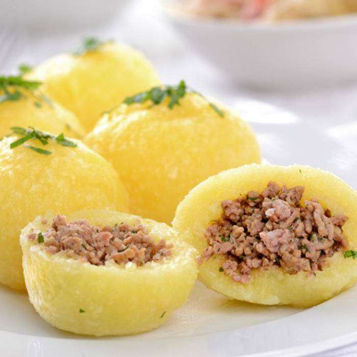 Kıyma Dolgulu Patates Topları