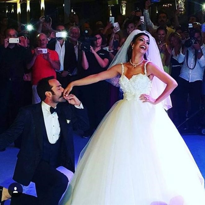 Timur Acar ve Eda Özerkan çifti