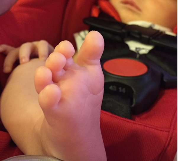 Didem Uzel'in bebeği