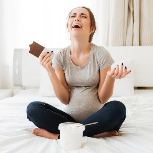 hamilelikte abur cubur yemek