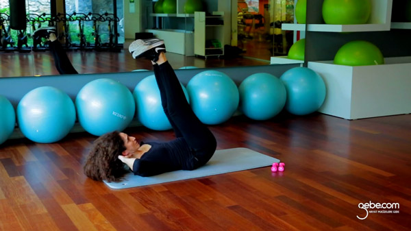 Aslıhan Kıratlı ile İncelten Abdominal çalışması