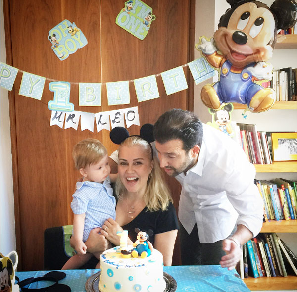 Didem Uzel'in Oğlu Aslan 1 Yaşında!