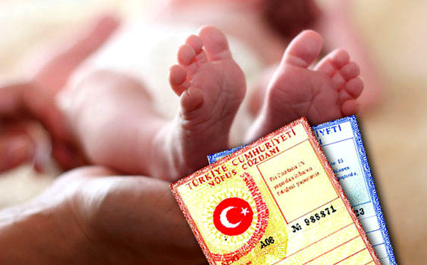Yeni doğan bebeğe kimlik (nüfus cüzdanı) çıkartma