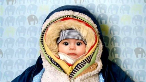 bebekler sıcak sever