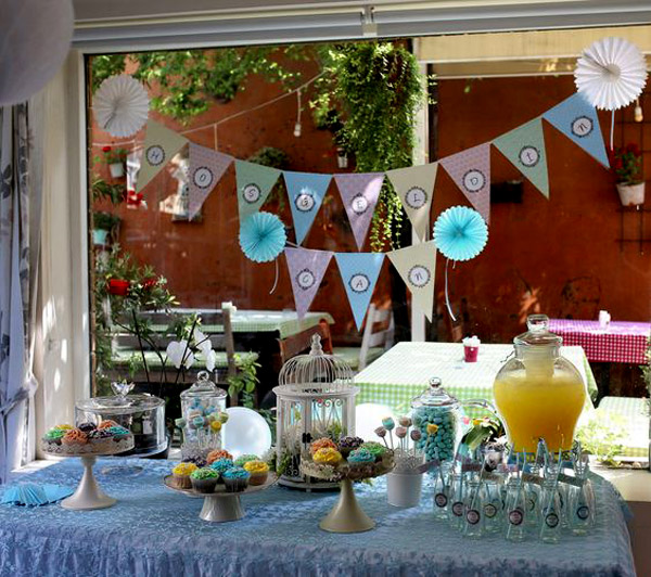 hoş geldin bebek parti düzenleme erkek