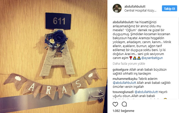 ayşen batıgün doğum yaptı