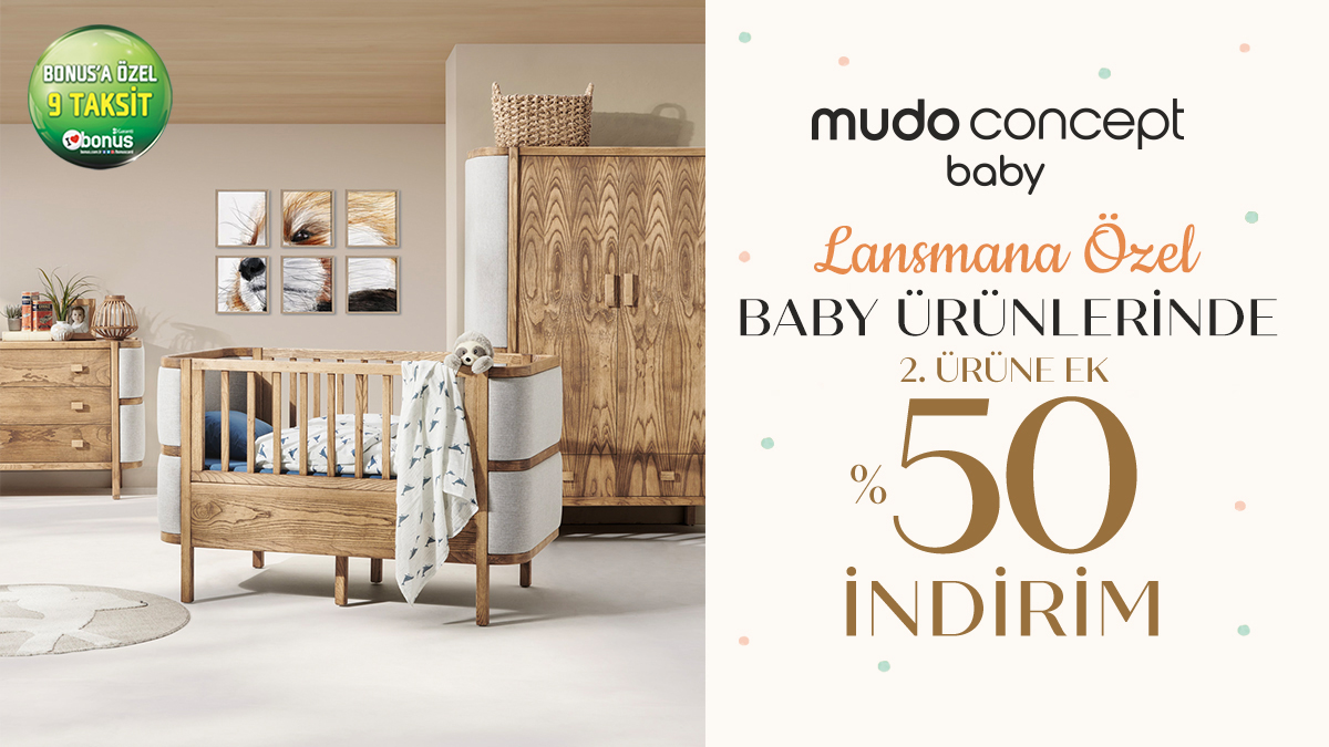 Bebek Odalarına Güven Dolu Estetik Bir Dokunuş: Mudo Concept Baby