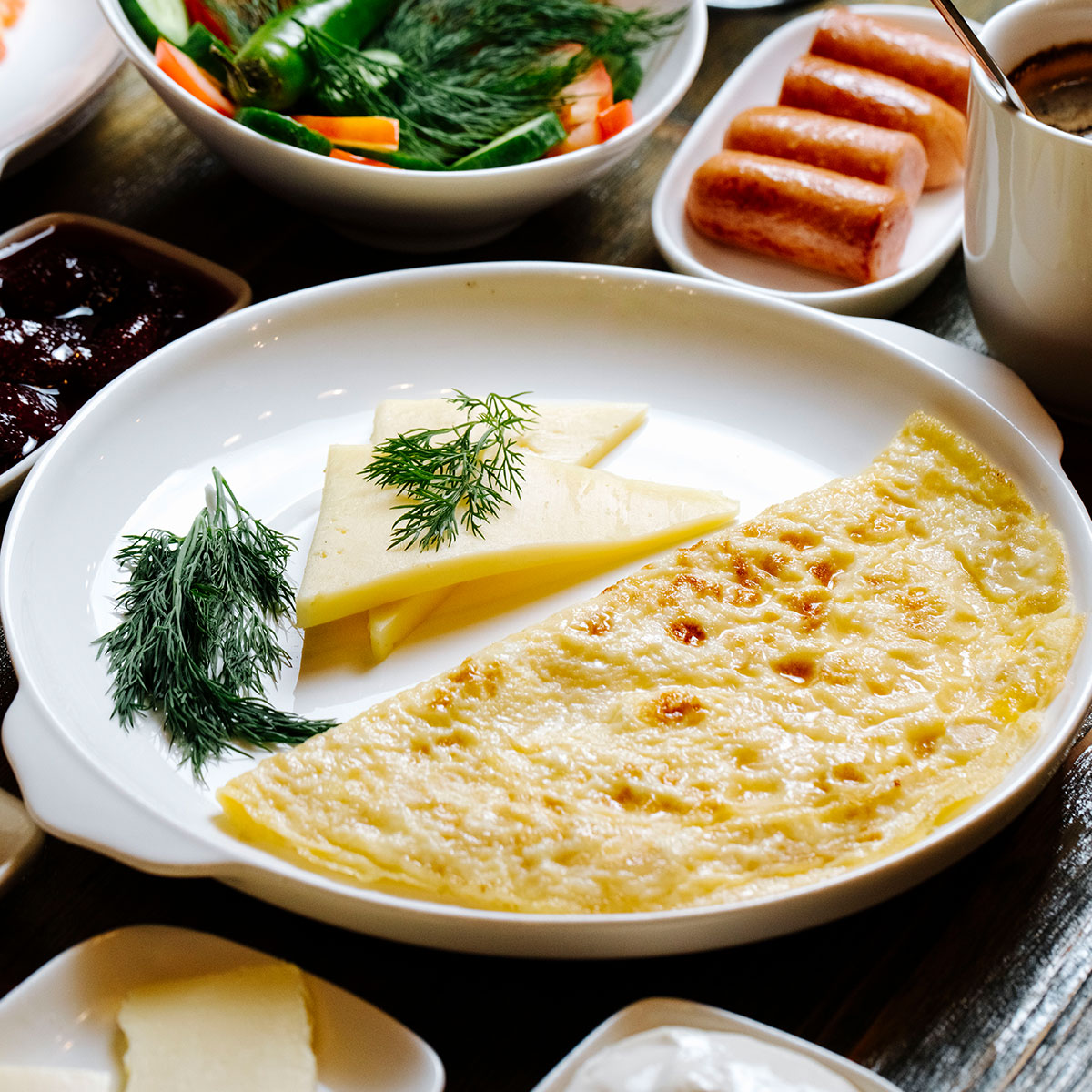 Bebekler İçin Kaşarlı Omlet Tarifi (12 Ay Ve Üzeri)